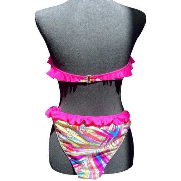 Victoria Secret Hot Pink Bandeau Bikini - Picture 2 of 7